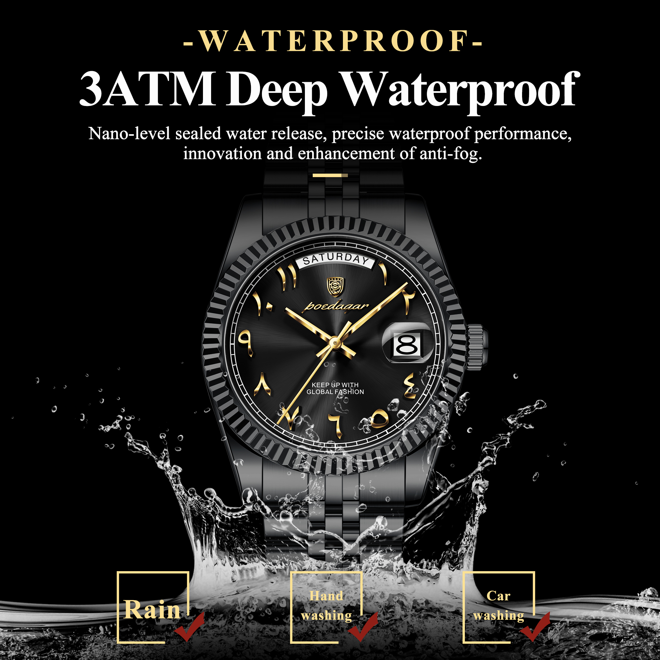 Luxury Business Men's Dress Watch - Image 6
